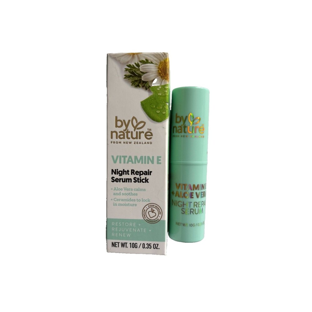 By Nature Vitamin E Night Repair Serum Stick Restore Rejuvenate Renew